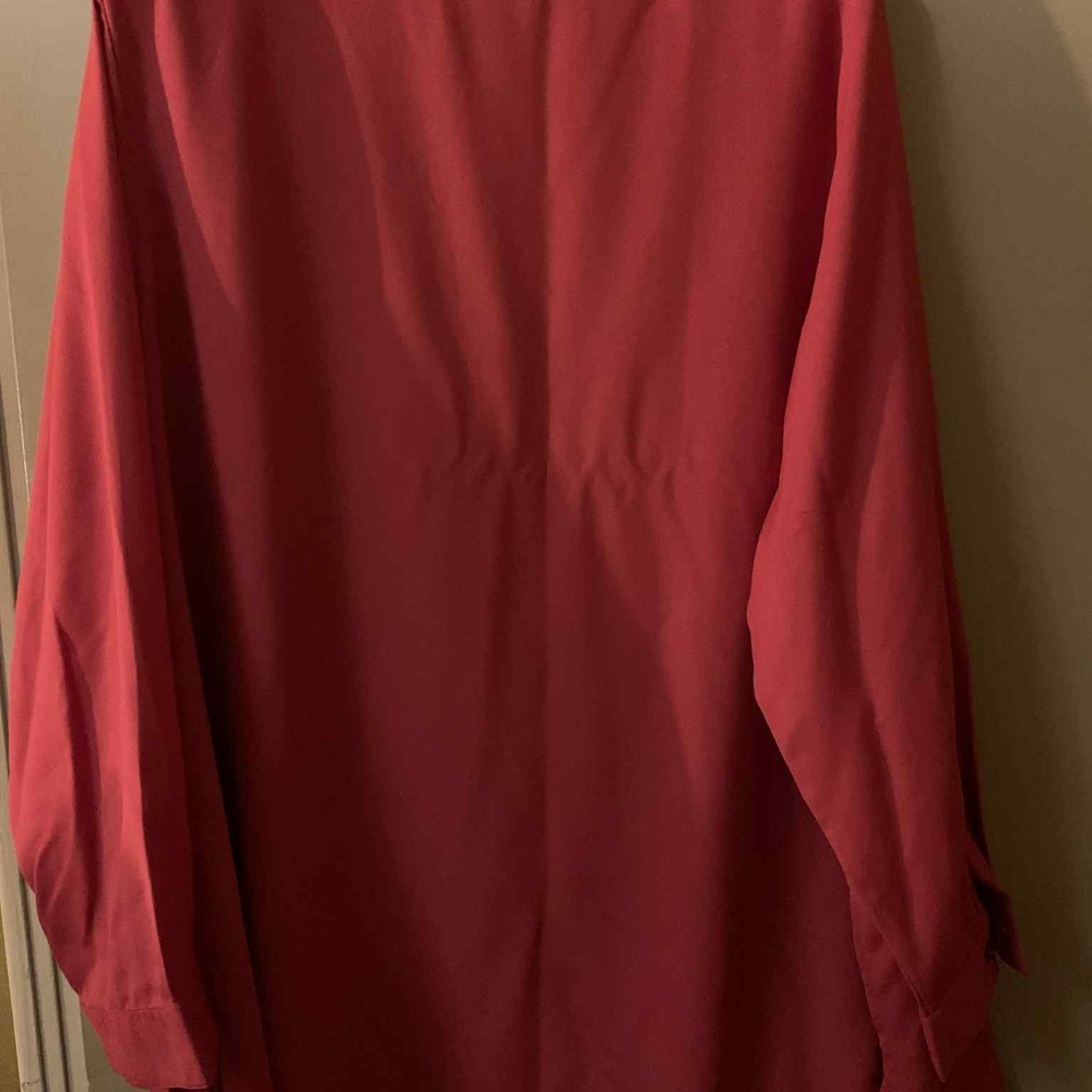 Jessica London Red Tunic Top - Picture 4 of 4